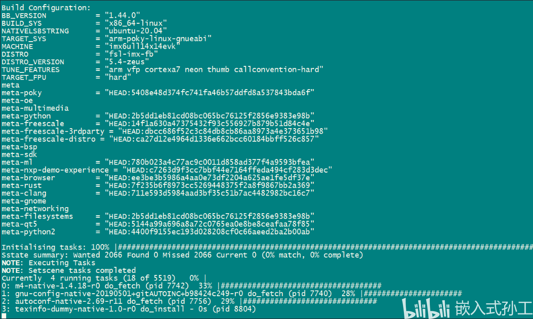 iMX6Ull采用Yocto构建嵌入式Linux系统系列之6构建嵌入式Linux系统 哔哩哔哩