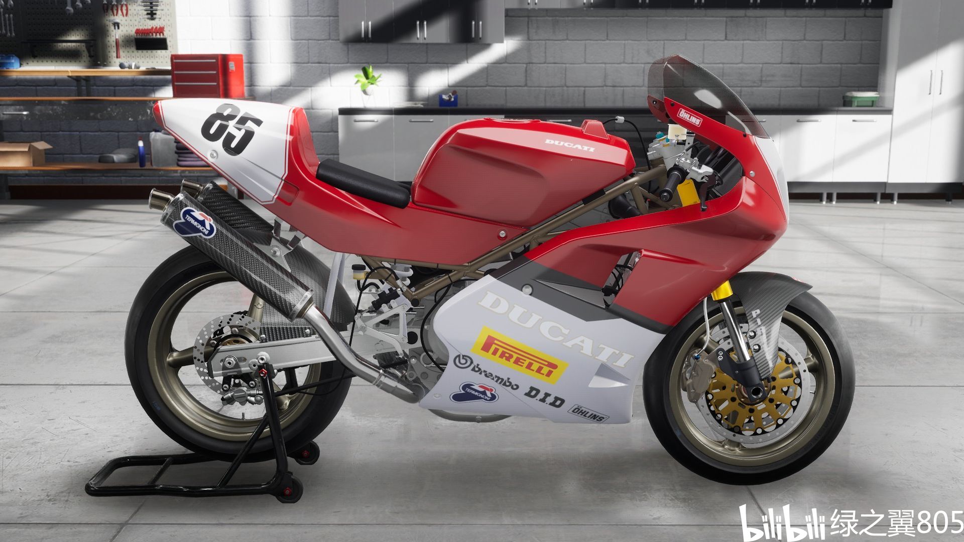 杜卡迪Ducati 888 SP5 1993 改装竞速 - 哔哩哔哩