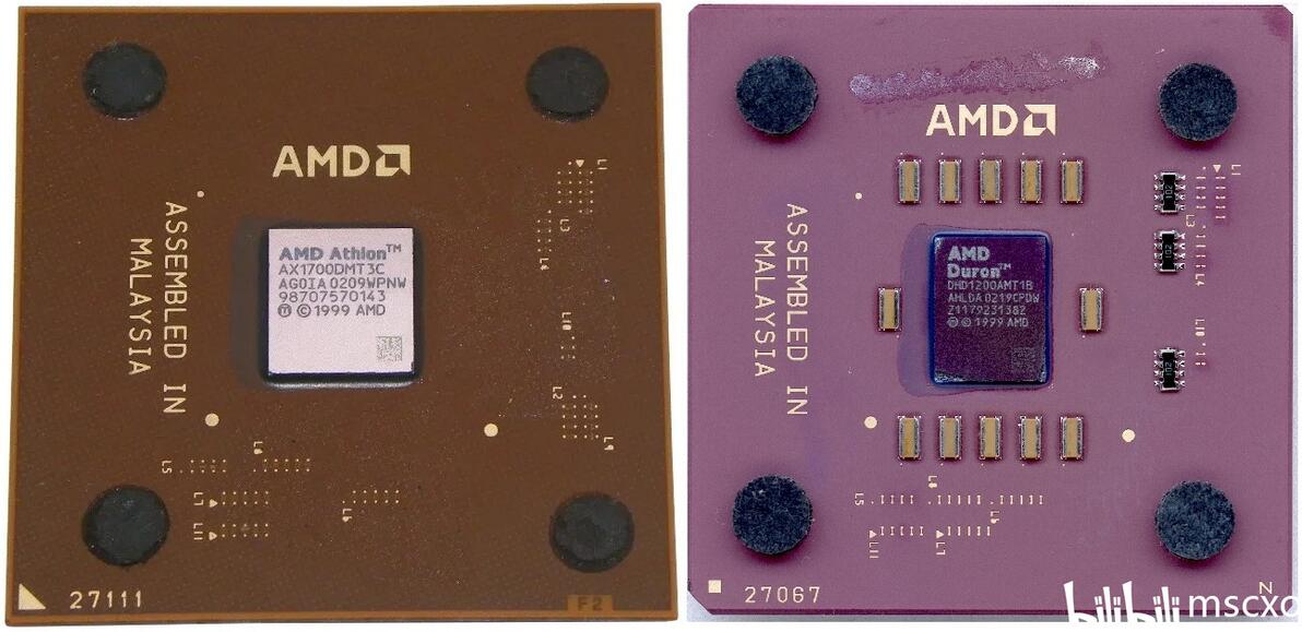 趣聊AMD K7架构处理器（一）天地篇：迭代进化 - 哔哩哔哩