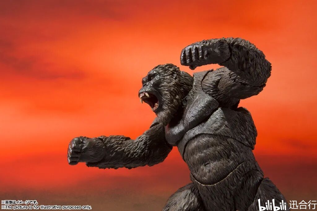 《哥斯拉大战金刚》可动玩偶曝光,更多细节有剧透?