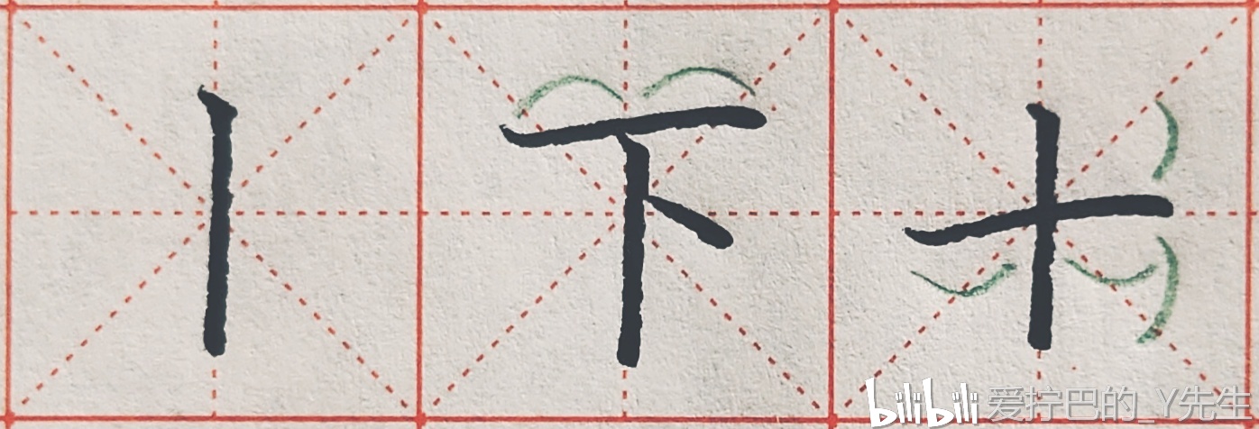36个常用基本笔画全面讲解(一),建议收藏备用