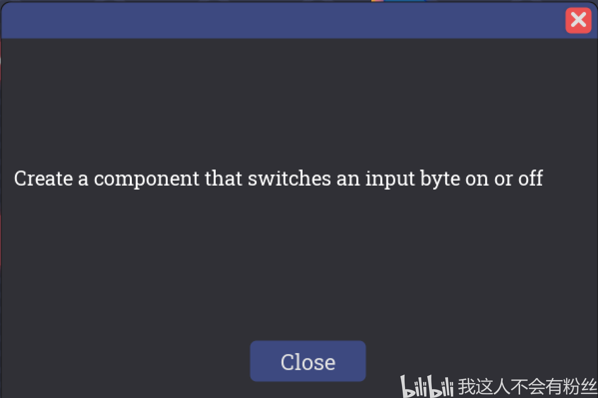 [Turing Complete] Switch 哔哩哔哩