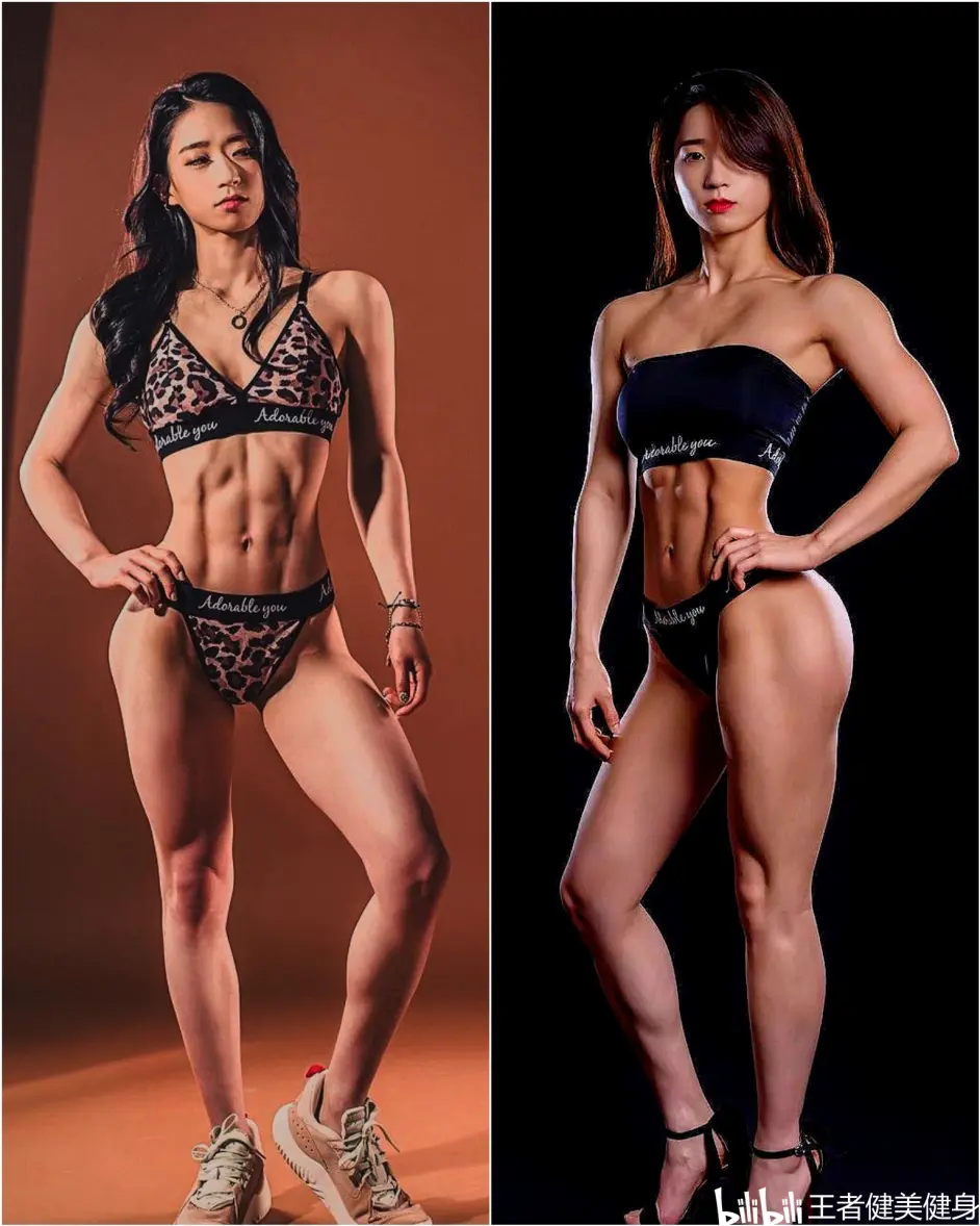 美女比基尼身材热辣的韩系筋肉美人 欣赏健身美女能给夏日带来清凉感 美女如云