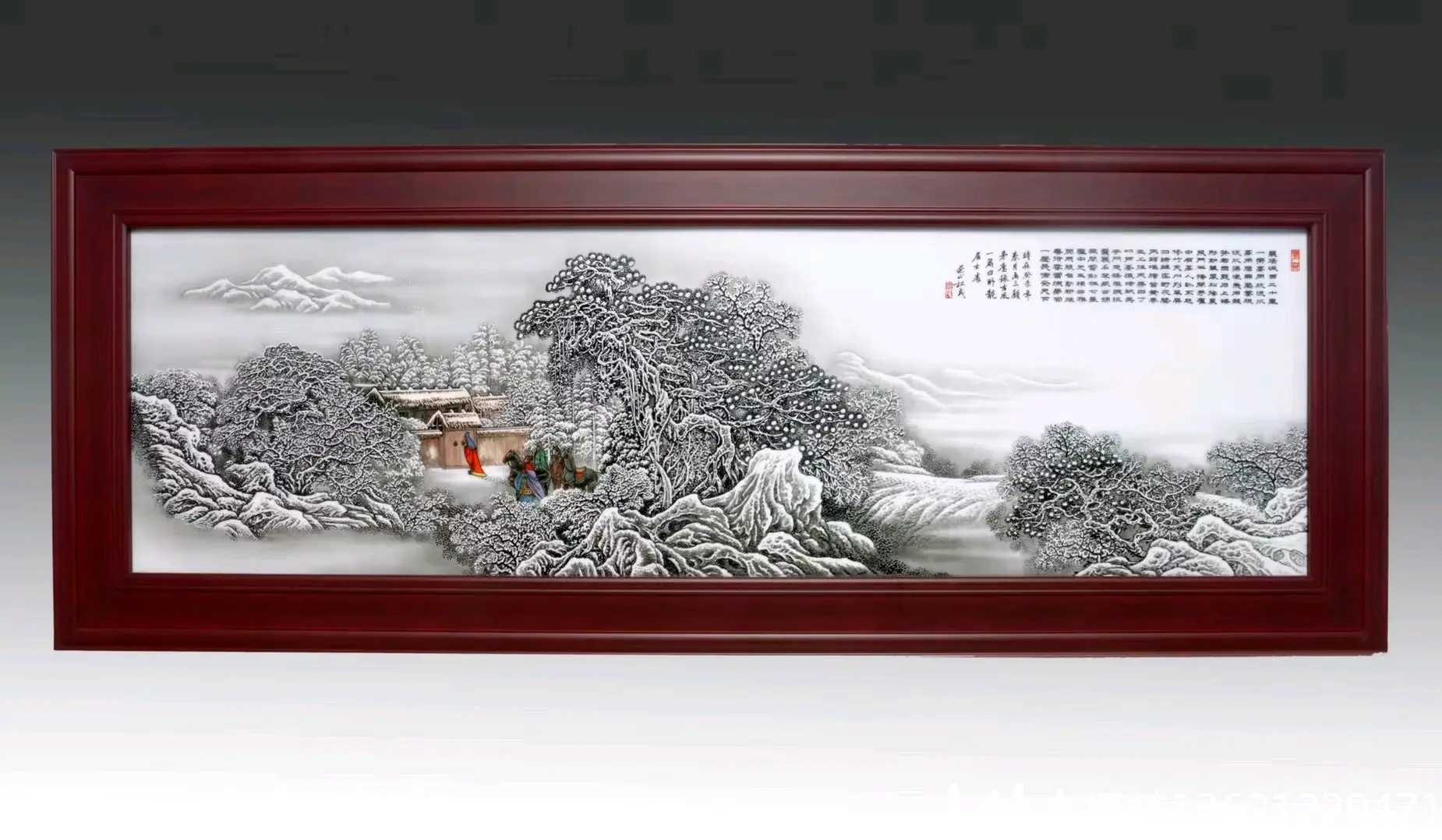 张松茂三顾茅庐瓷板画特价3980元一幅,不议价,有意私聊[抱拳][抱拳]