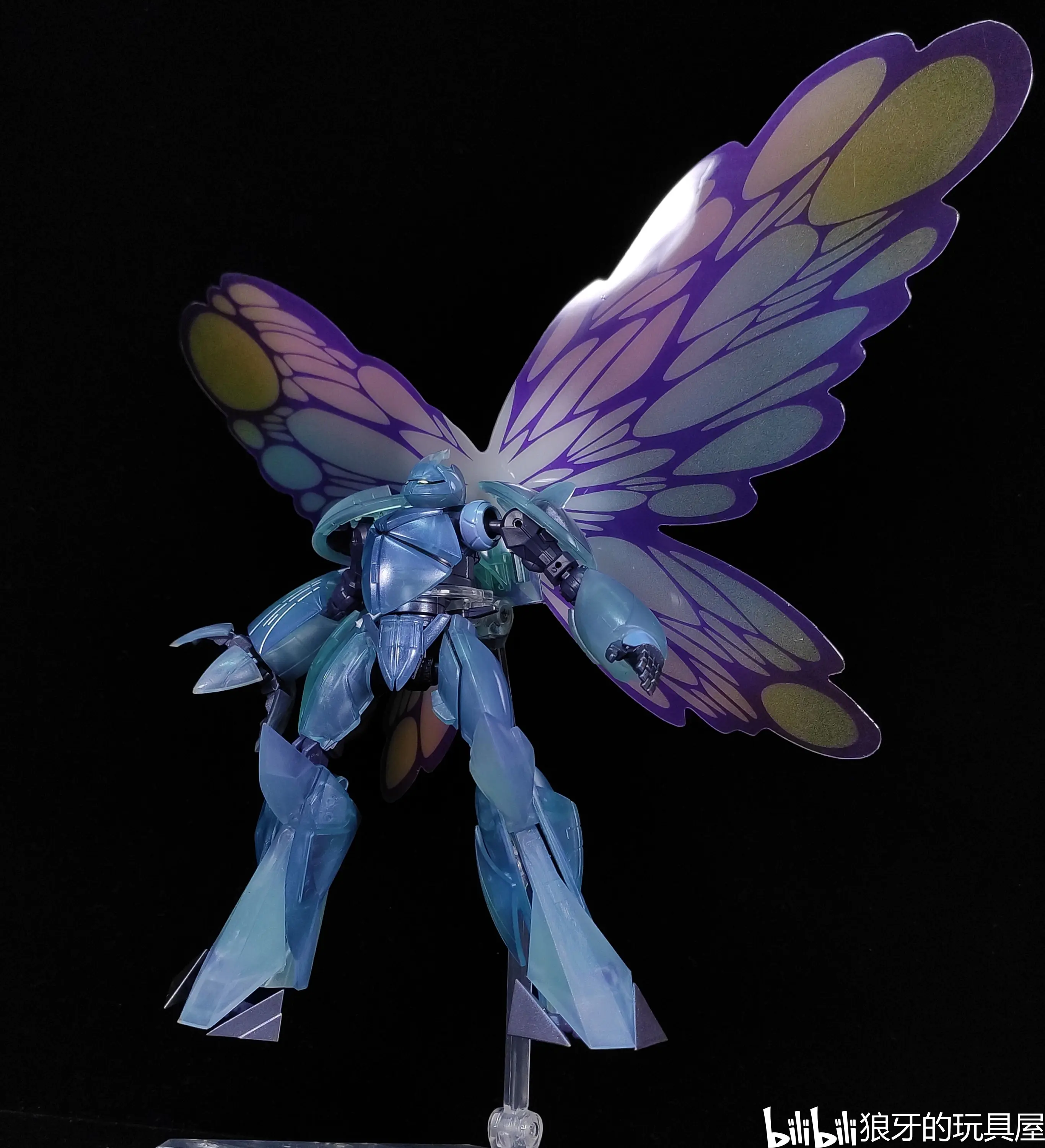 【狼牙测评】robot魂 月光蝶对决套装 倒a高达 倒x 彩透版 - 哔哩哔哩