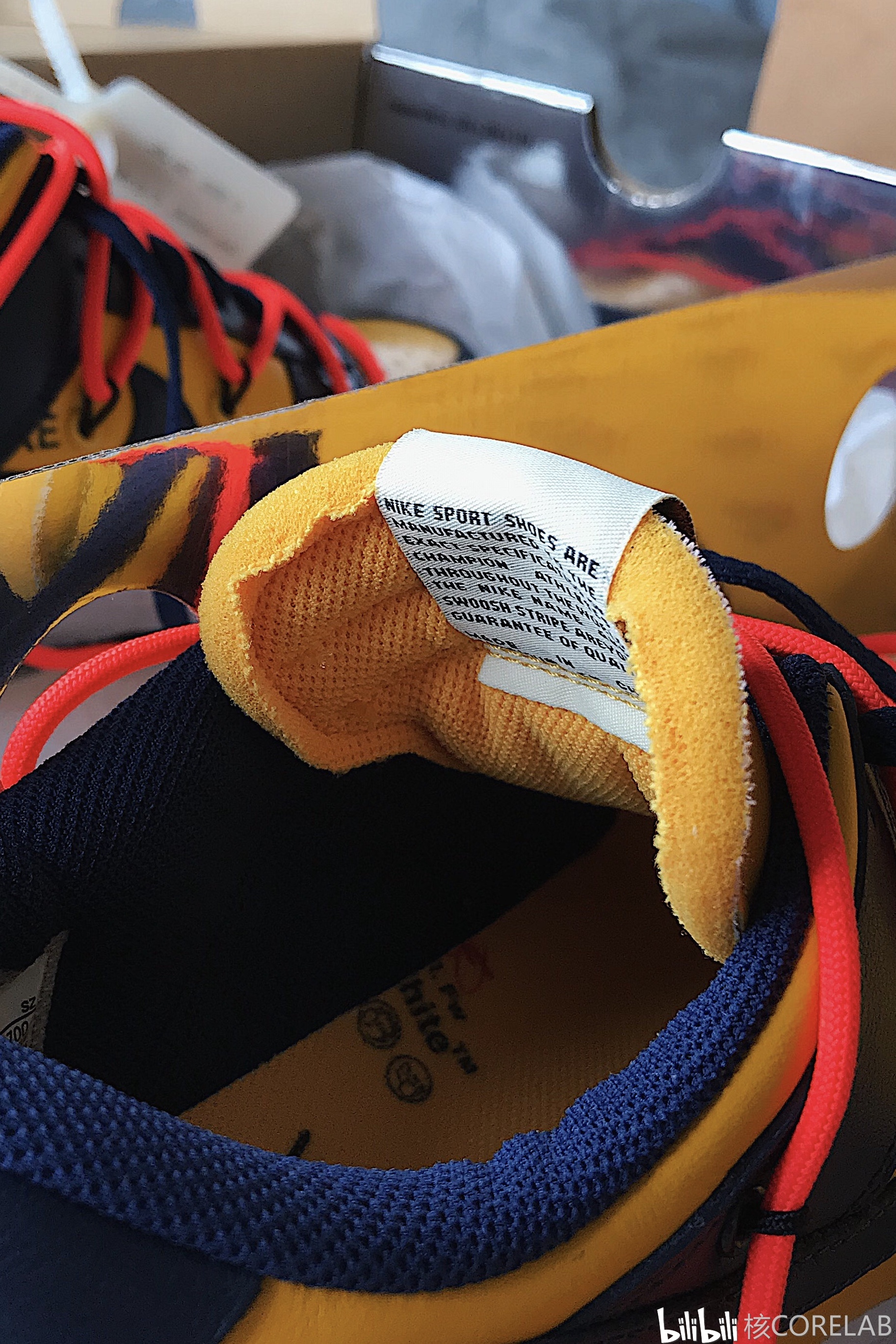 off-white x nike dunk low lthr ow联名 dunk球鞋开箱检查