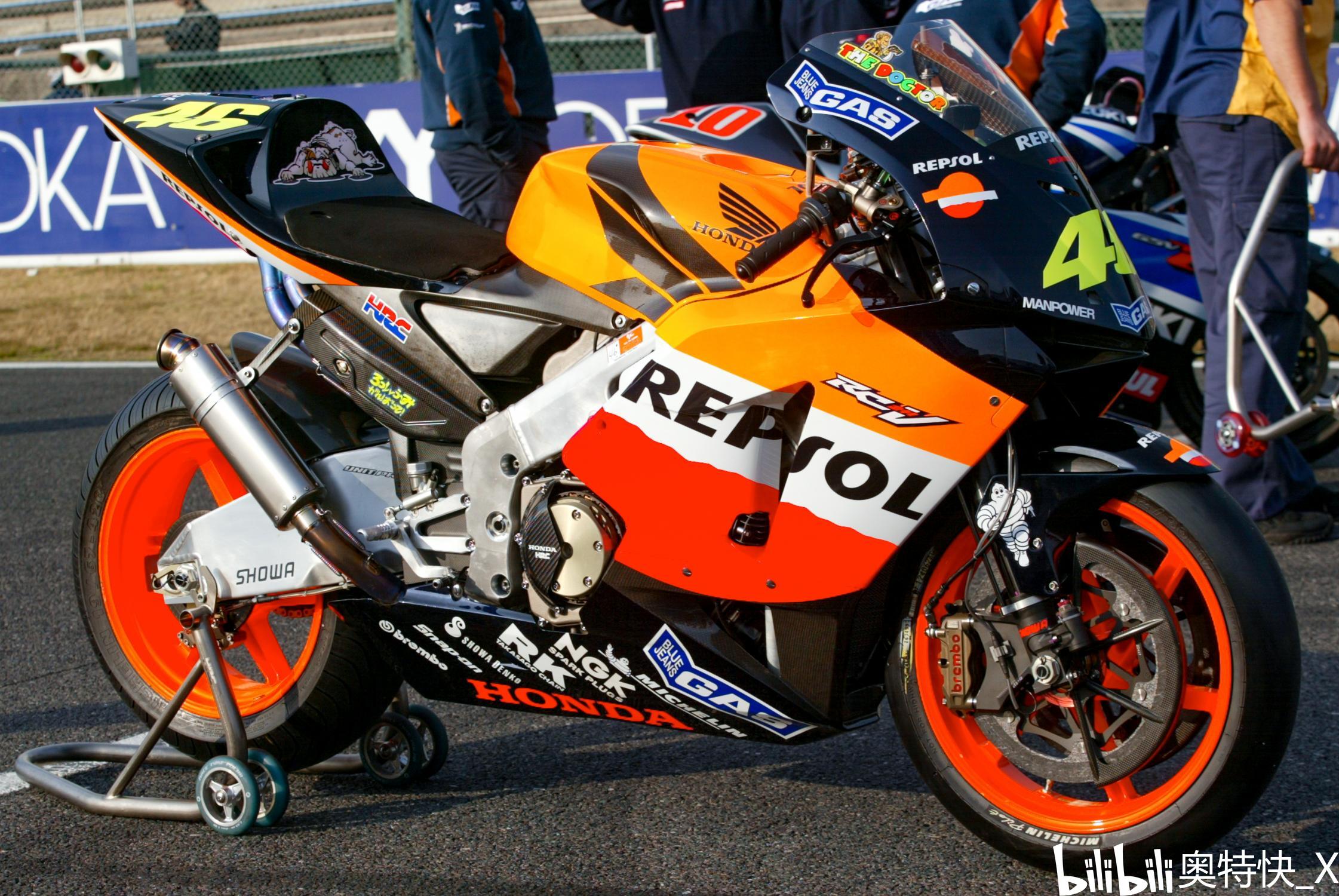 motogp本田honda厂车2002~2021演变图赏