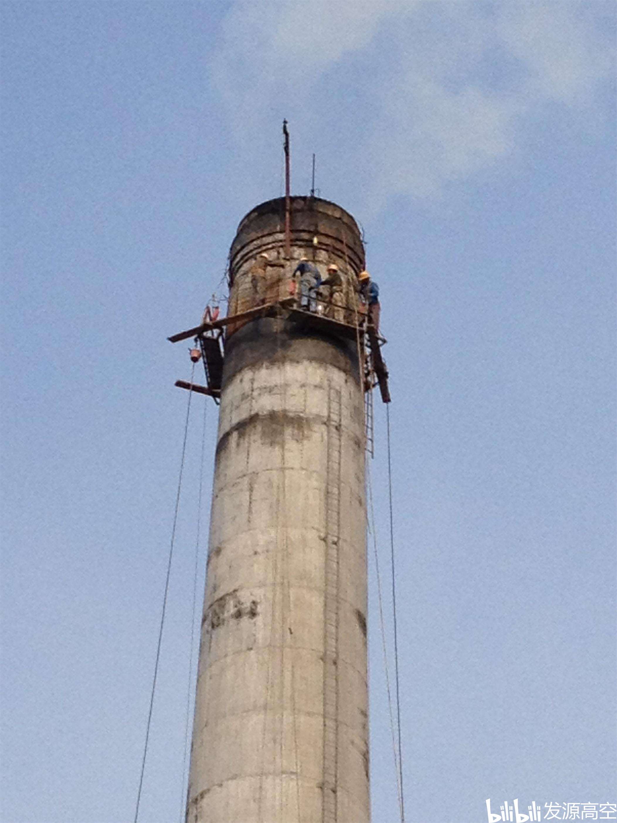 烟囱安装转梯工程安全保证体系