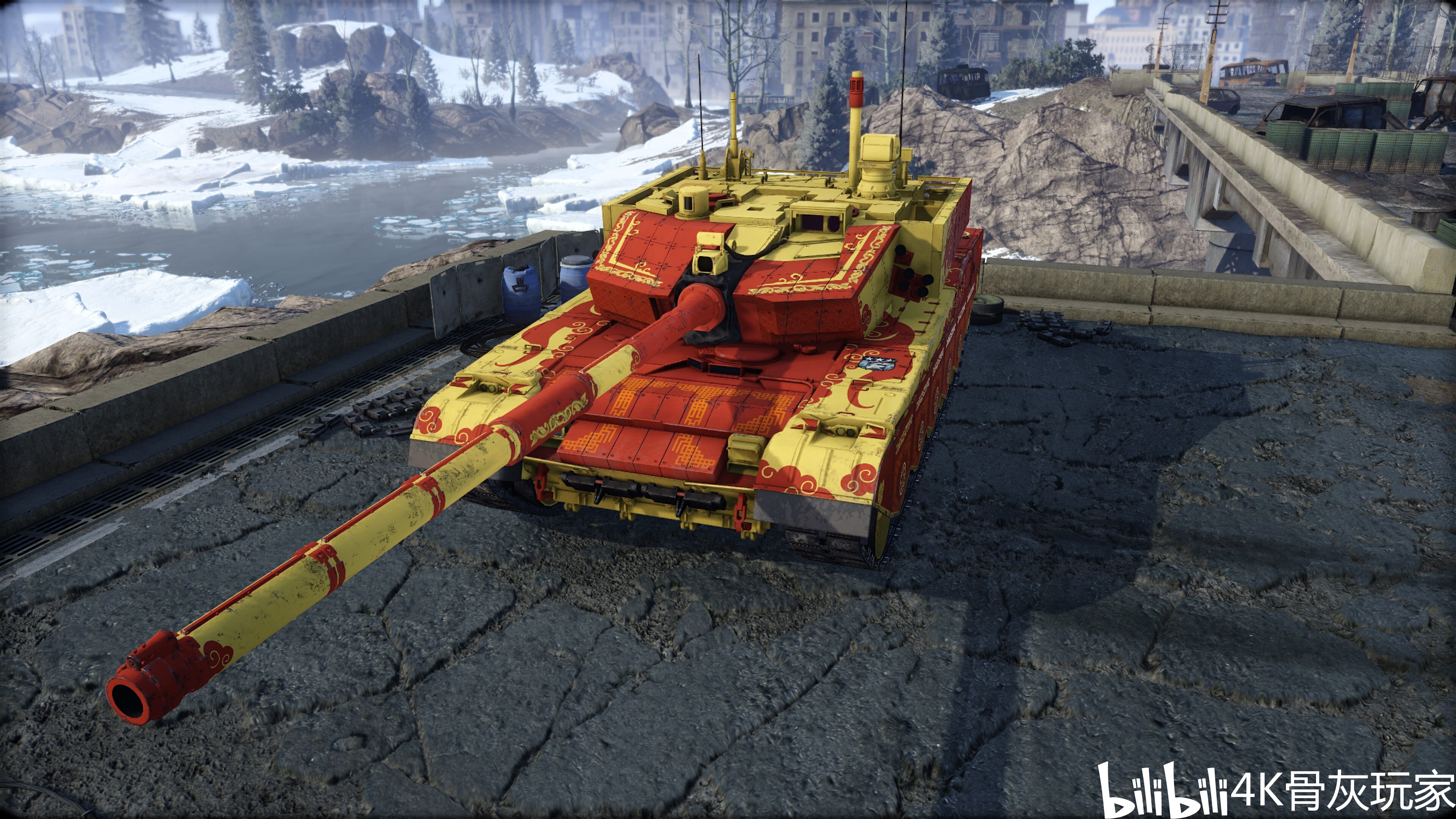 [4kuhd 144p] 中华帝国顶级重坦type 99a2 2021最新 ox 牛年皮肤涂装