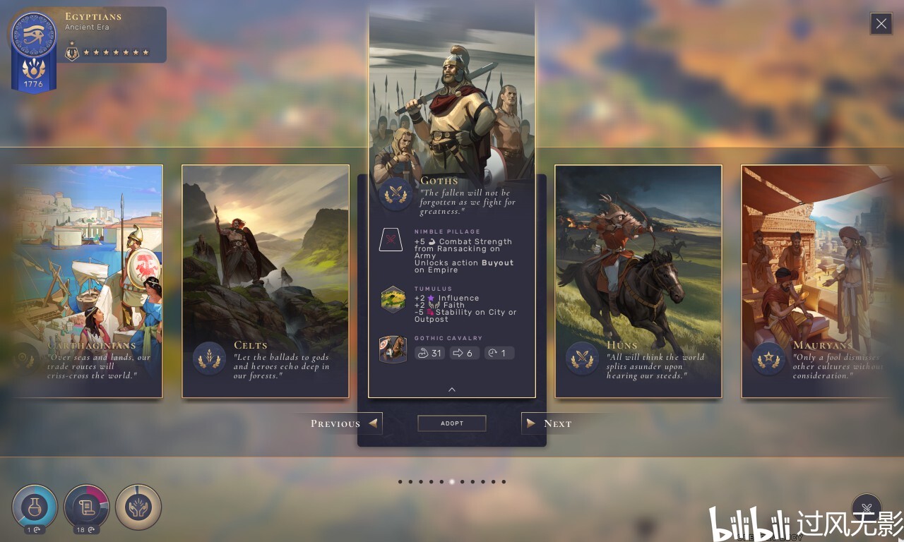 humankind三测全文明评测古典篇——哥特