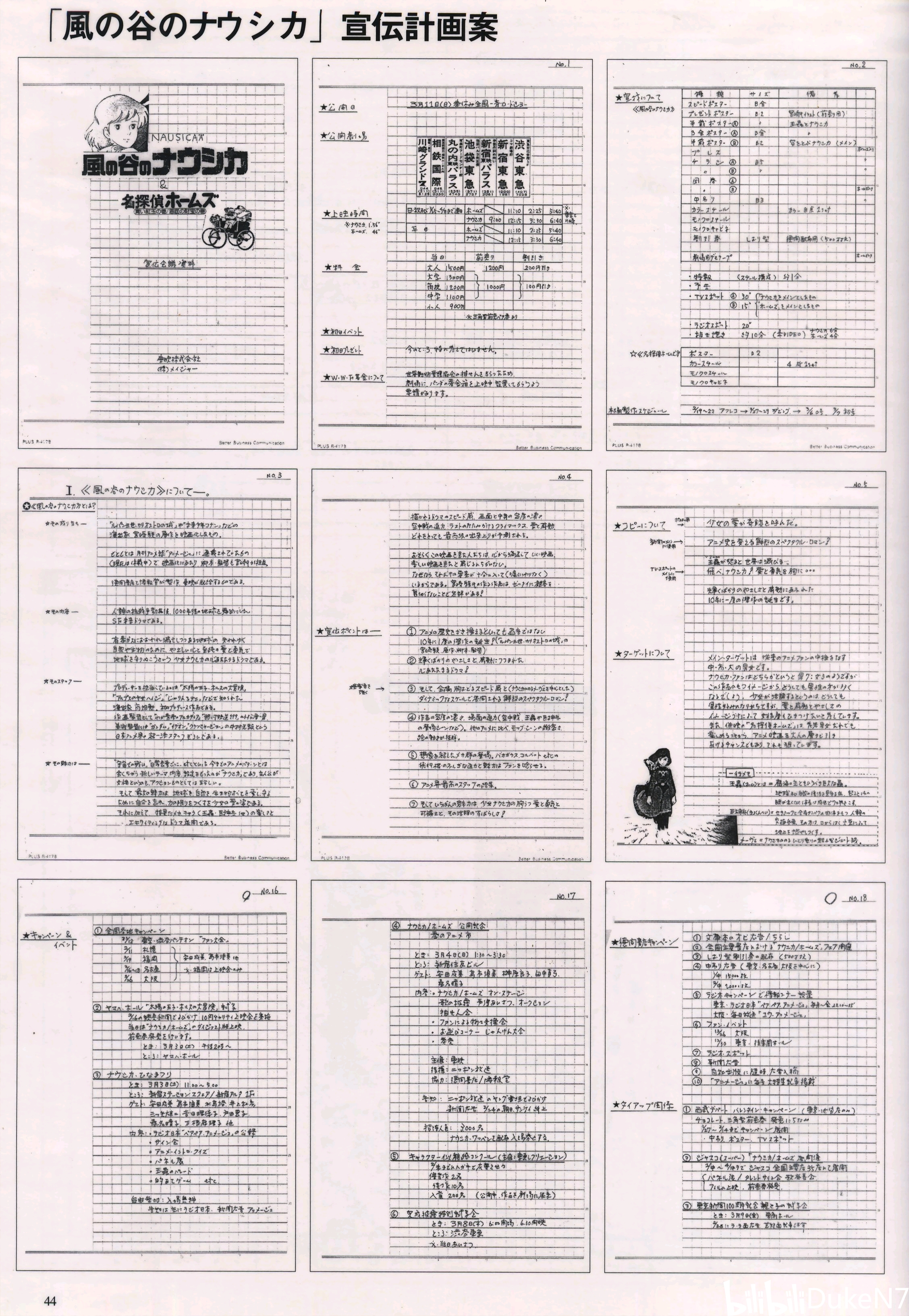 风之谷天空之城关联资料集