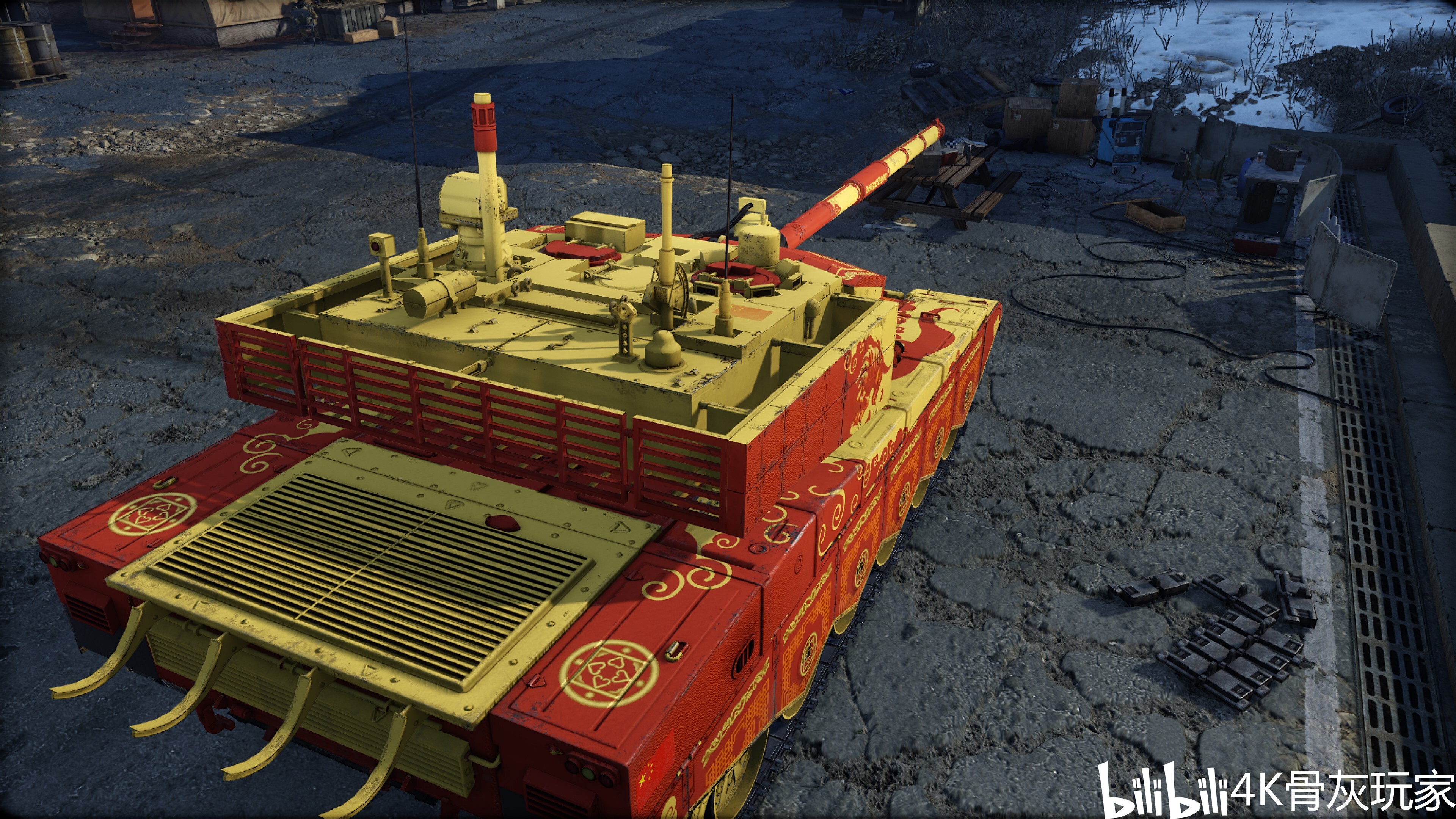 [4kuhd 144p] 中华帝国顶级重坦type 99a2 2021最新 ox 牛年皮肤涂装