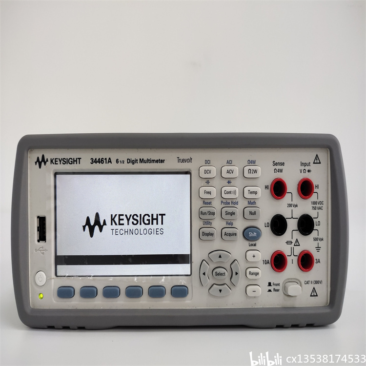 keysight是德34461A万用表/安捷伦34461A 哔哩哔哩