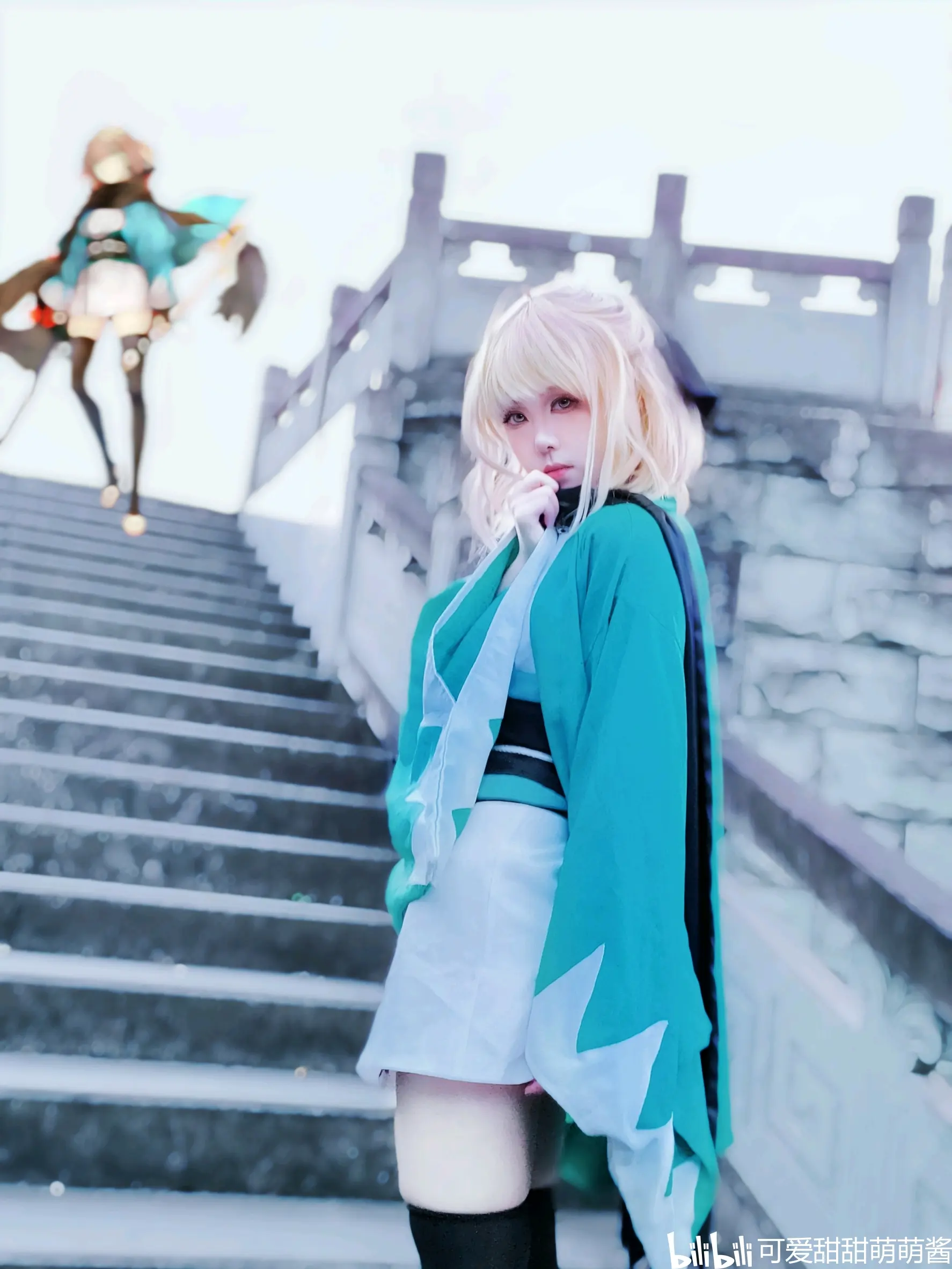 [fgo冲田小姐大胜利～!冲田总司cos - 哔哩哔哩