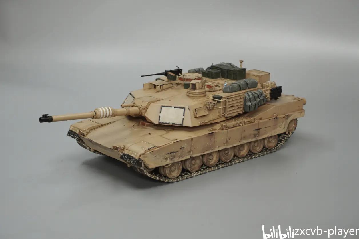 模型故事01:2013-田宫m1a2坦克 - 哔哩哔哩