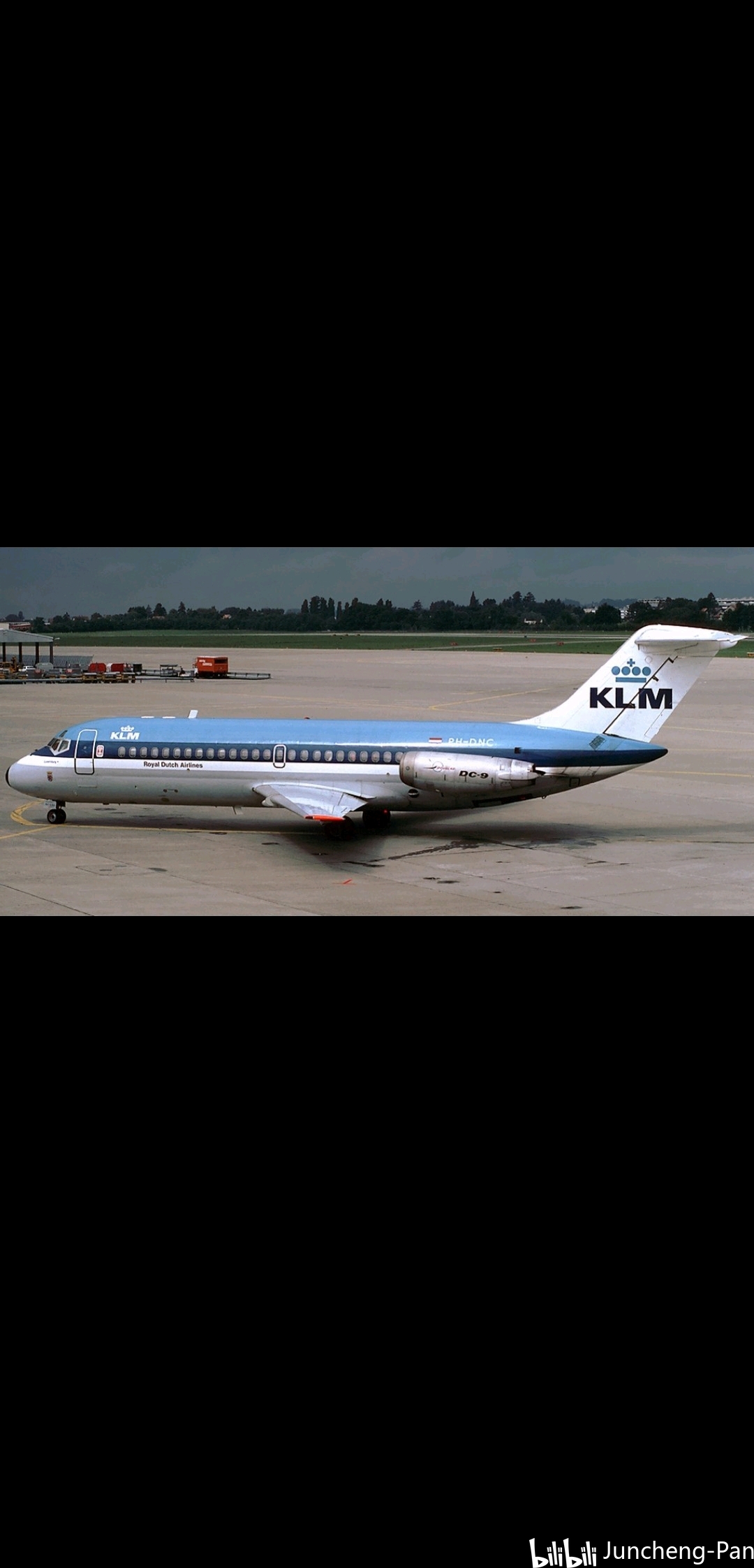 荷兰皇家航空的道格拉斯9客机