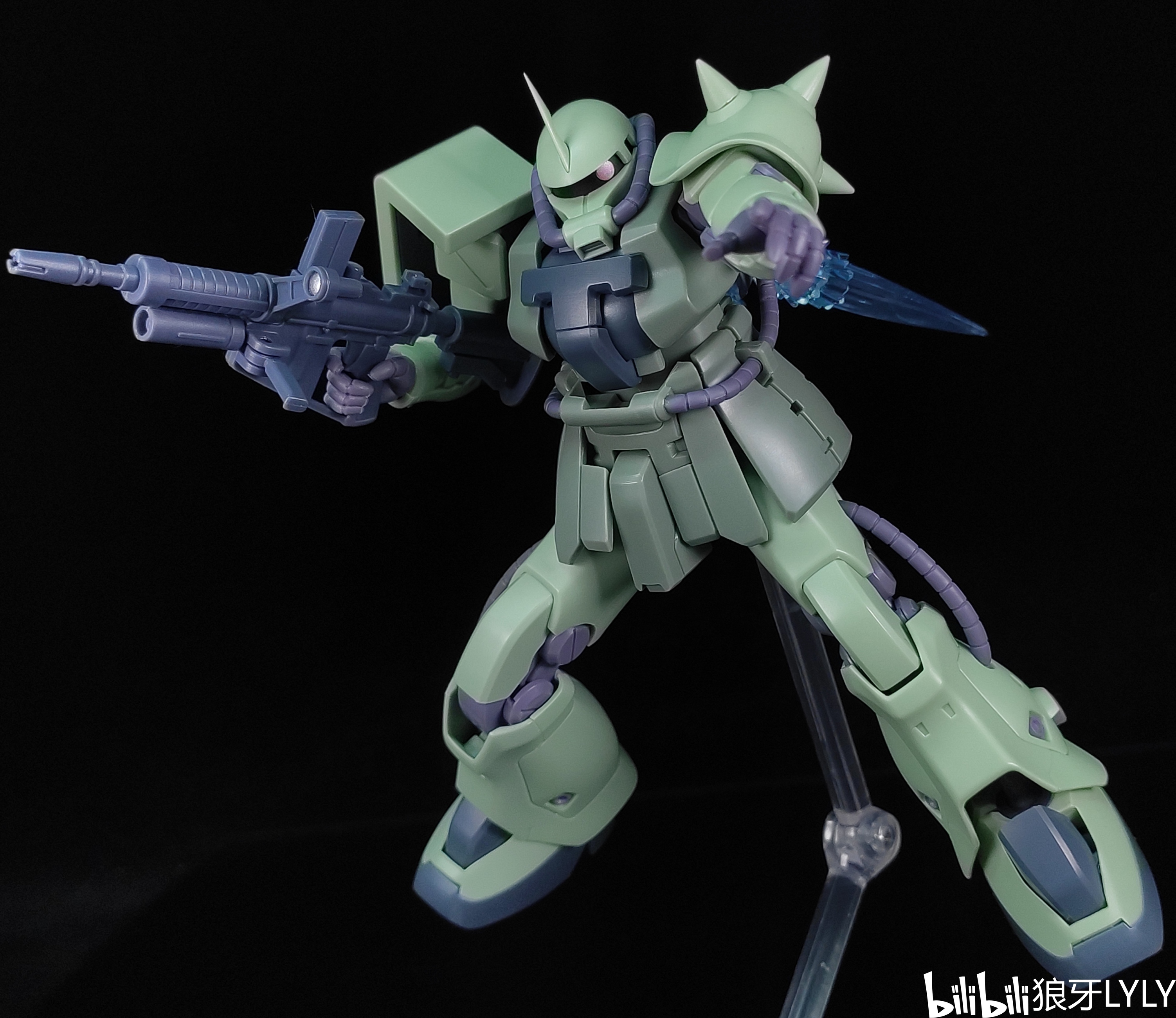 狼牙测评万代robot魂后期型扎古ii扎古iif2