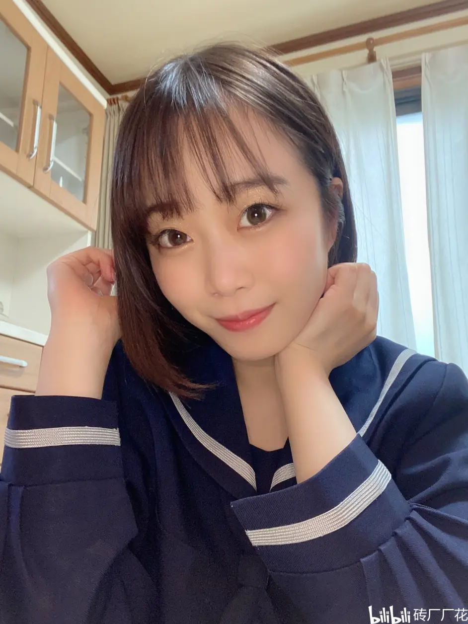 日本女演员 74 渡辺まお 渡边真央 高学历短发萌妹 哔哩哔哩