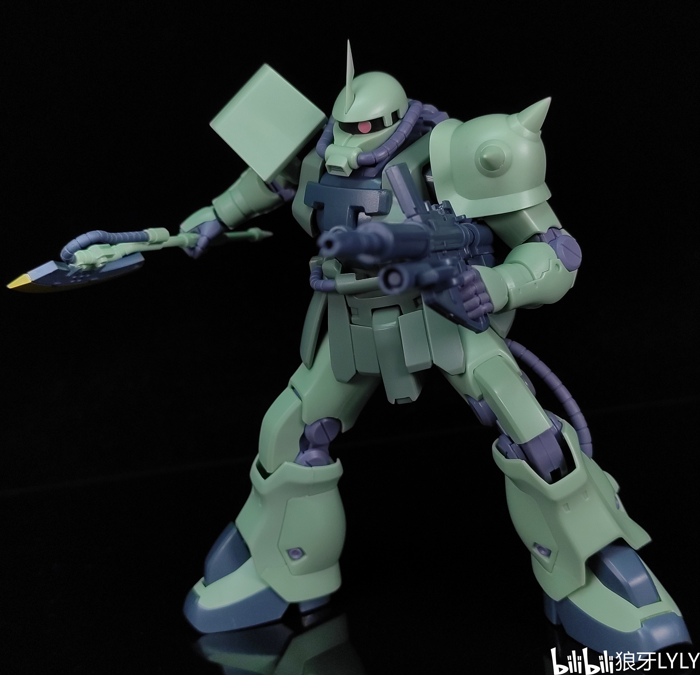 狼牙测评万代robot魂后期型扎古ii扎古iif2