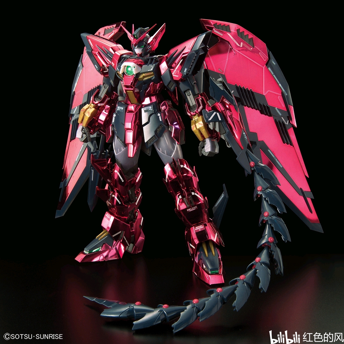 万代21年1月高达基地限定mg艾比安高达特殊电镀版