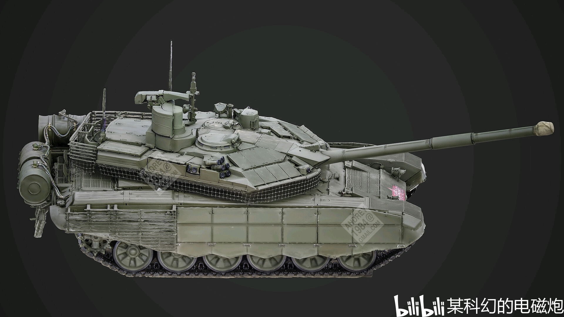 【坦克装甲车辆3d】28 t-90ms主战坦克