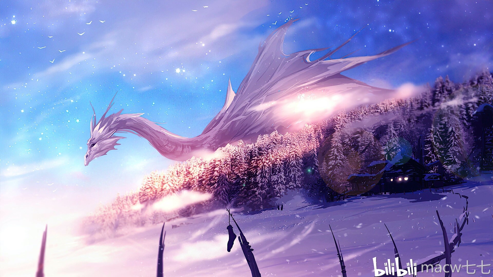 macw壁纸创意龙dragon高清动态壁纸