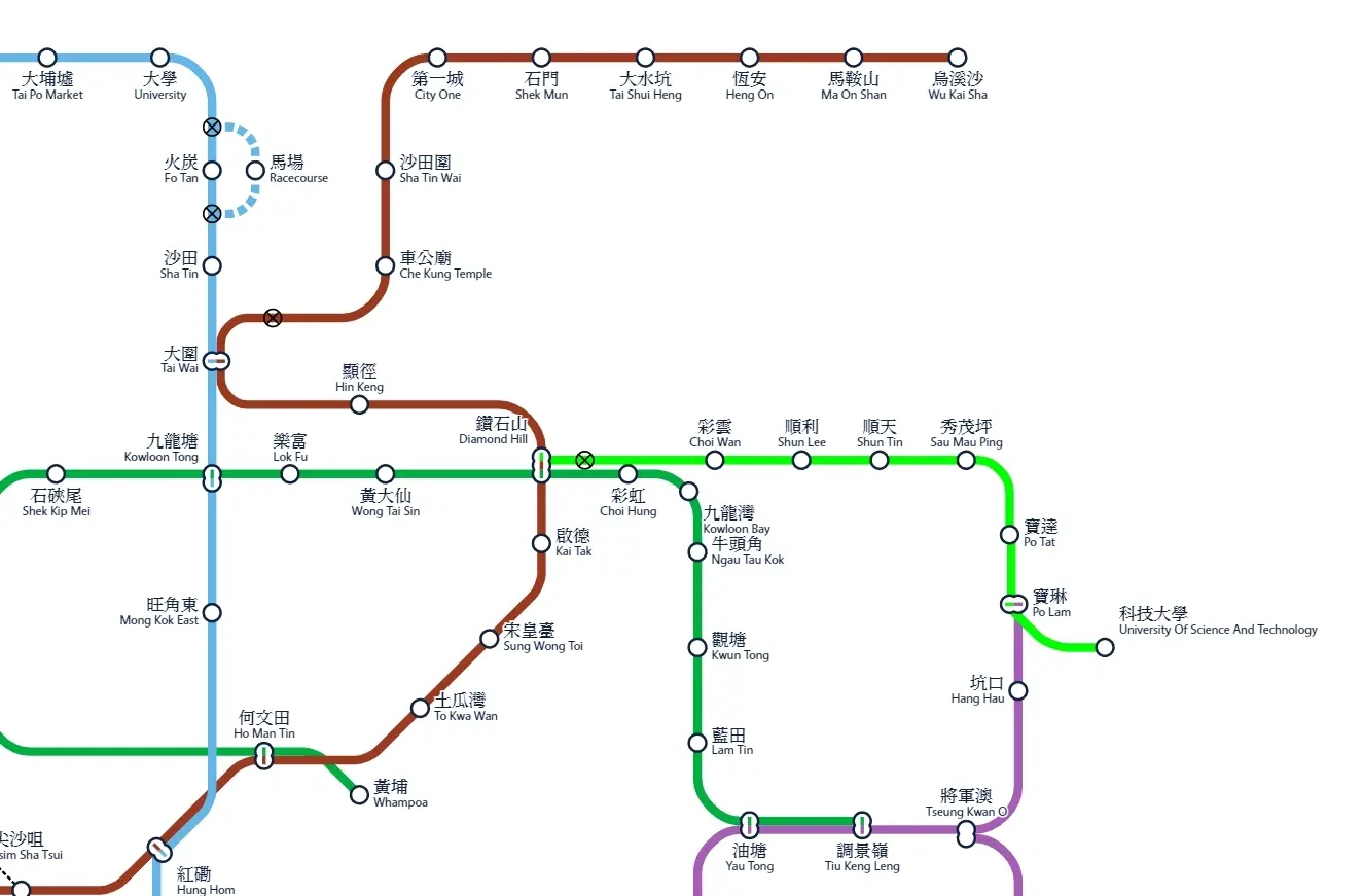 港铁2030年路线图图片