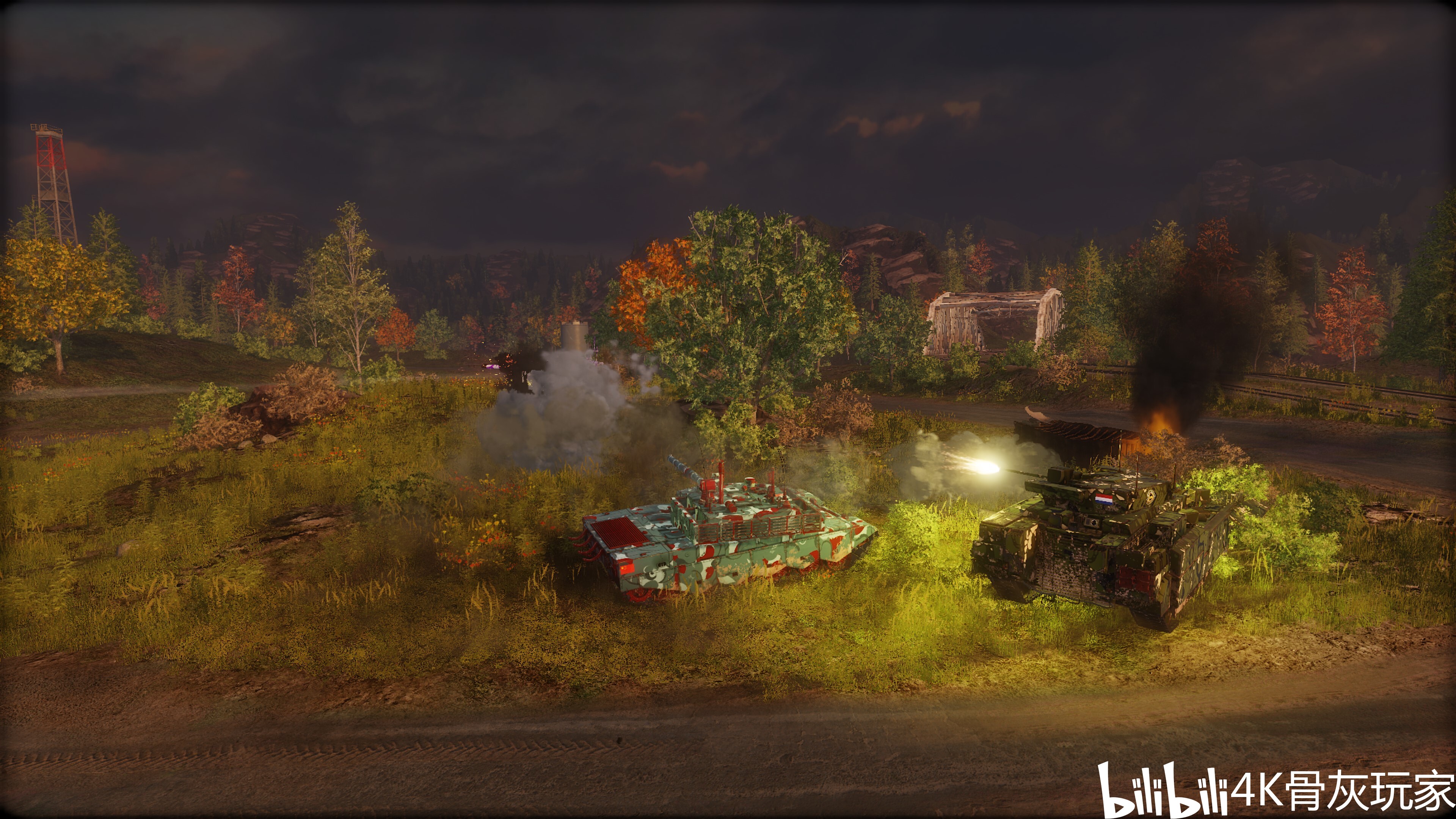 兔子type 99a2《装甲战争》4k超清游戏演示视频