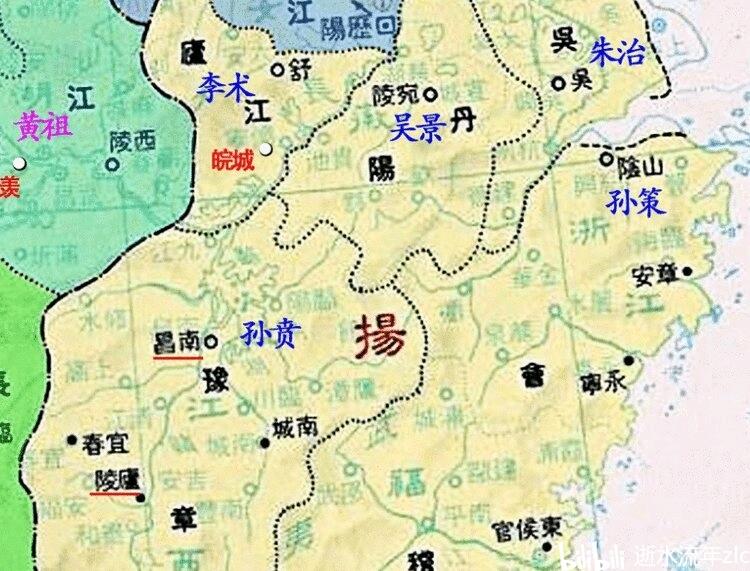 三国荆州郡变迁之江夏郡(上) - 哔哩哔哩