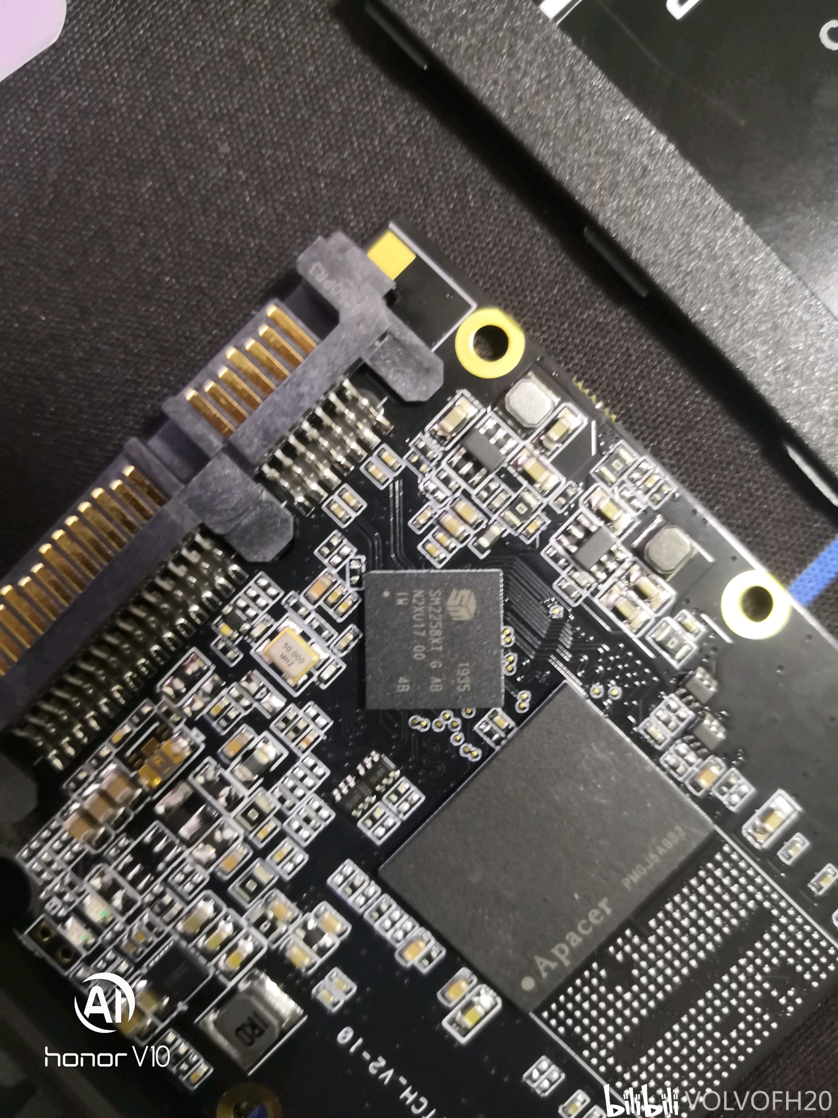 "新款"宇瞻as340 sata ssd拆解