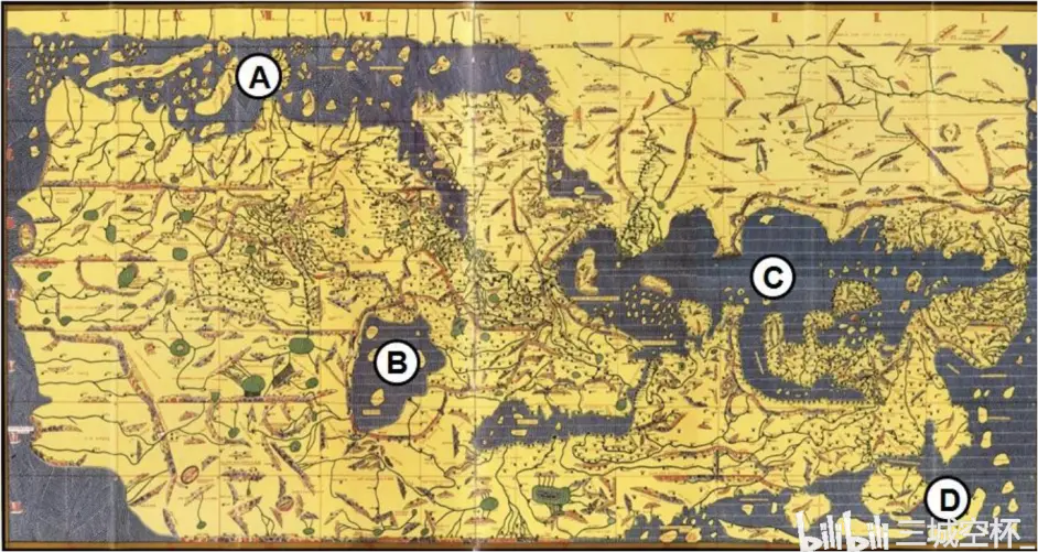 河北衡水中学19地理奥赛校内预选赛试题 景观题英文部分及答案 哔哩哔哩