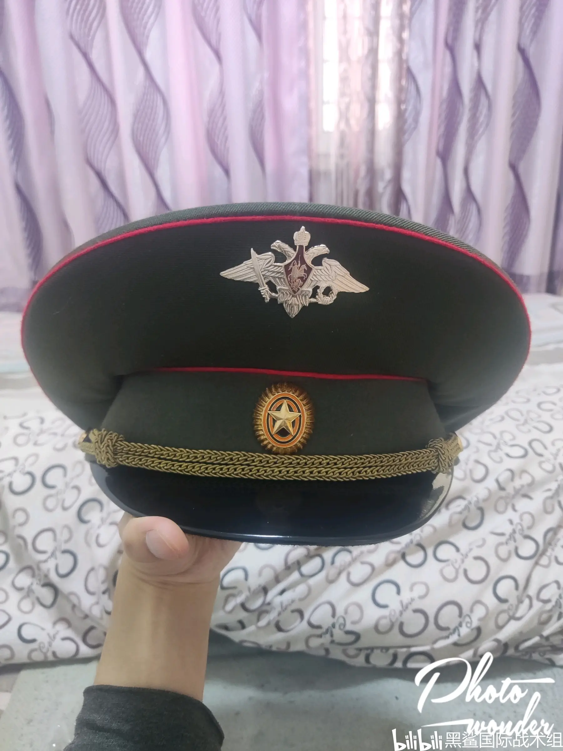 苏联军官大檐帽(原品)