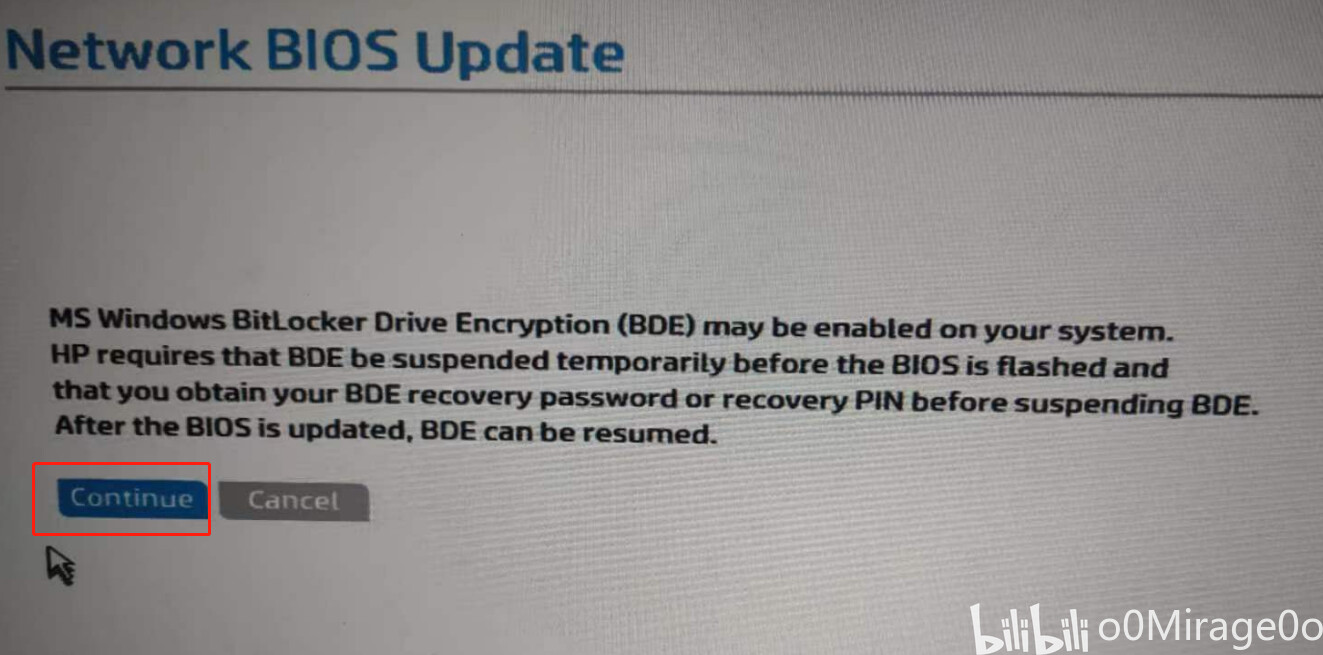 All in one【番外篇一】HP 800 G3 SFF更新BIOS、设置BIOS 哔哩哔哩