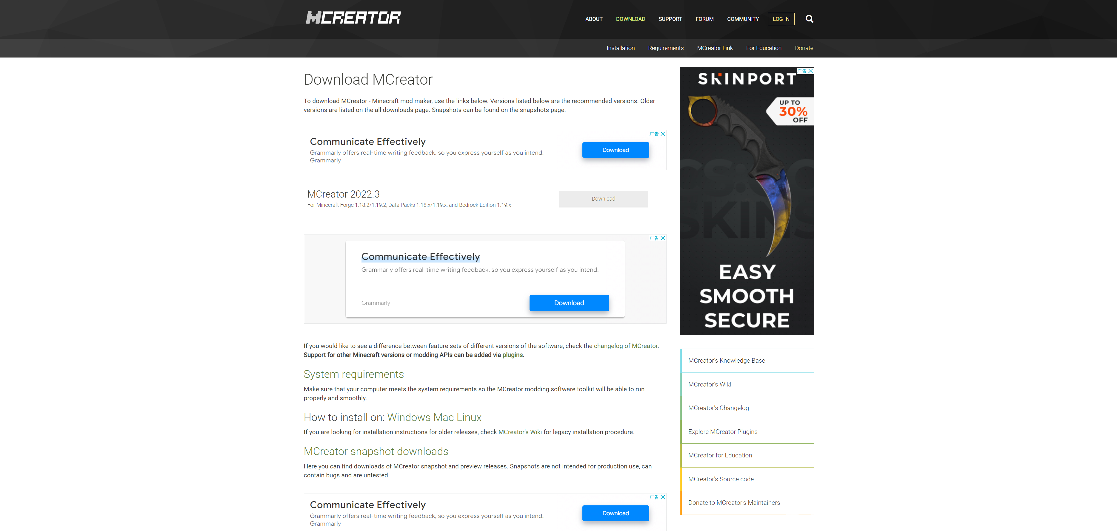 Mcreator 1 2 mcreator 