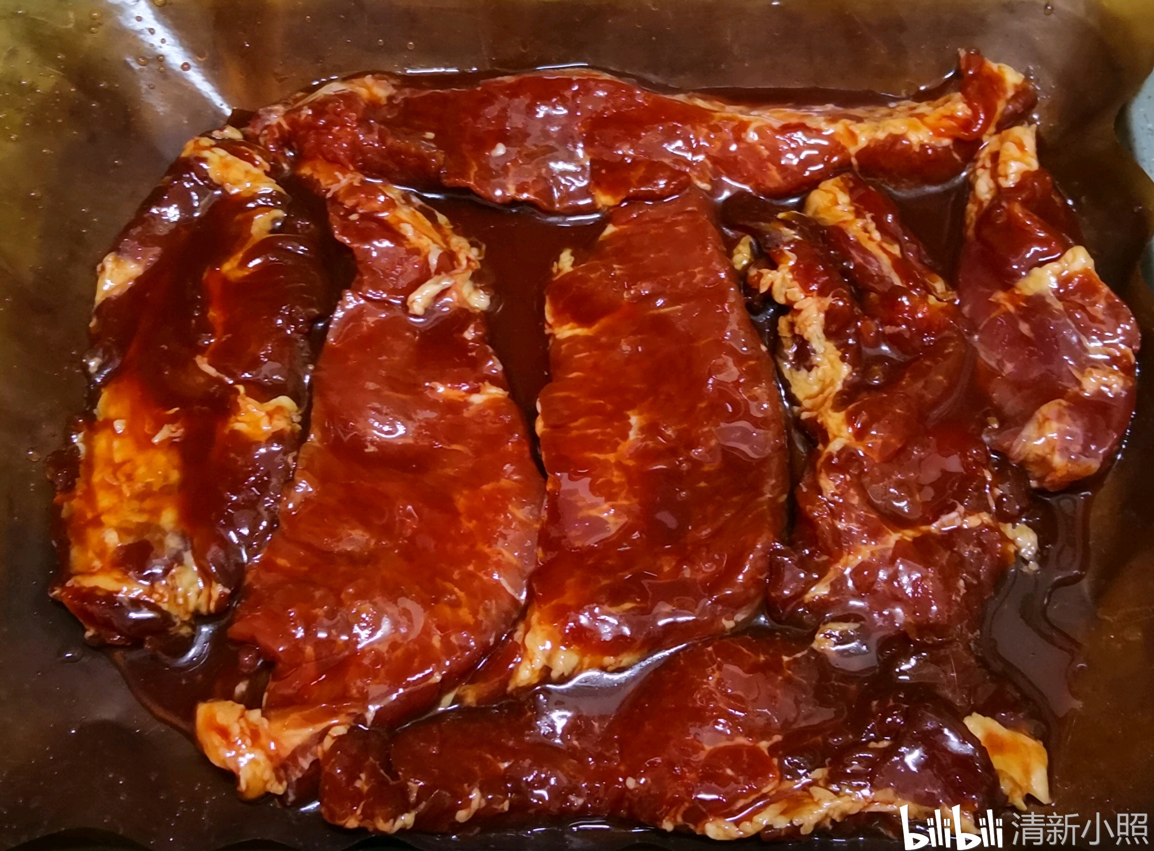 腌制好的叉烧