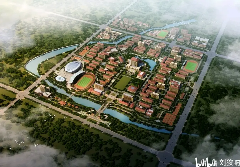山西省高校新区(榆次大学城)山西医科大学中都校区太原师范学院新校区