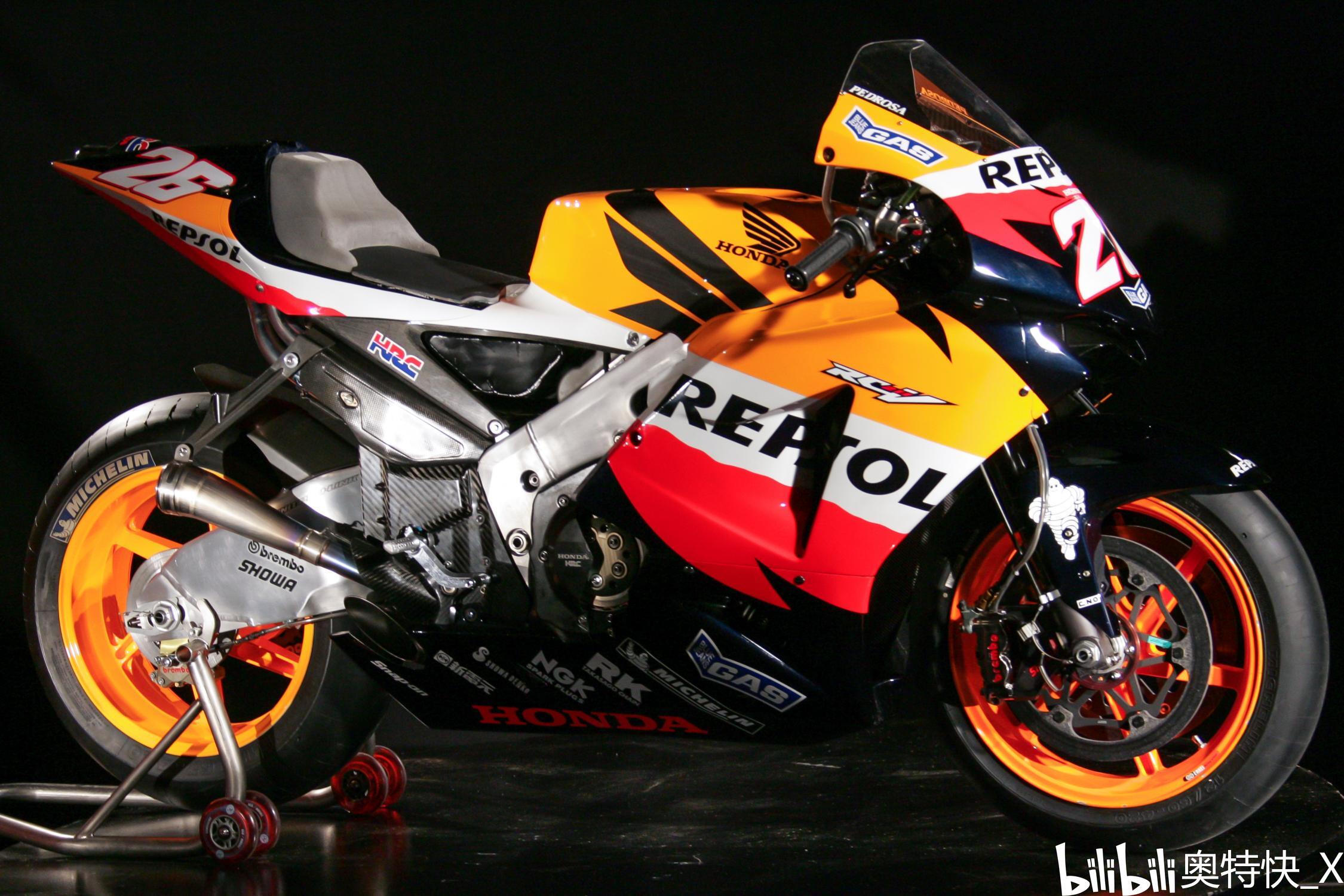 motogp本田honda厂车2002~2021演变图赏