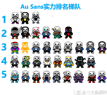 sans的所有au全家福图片