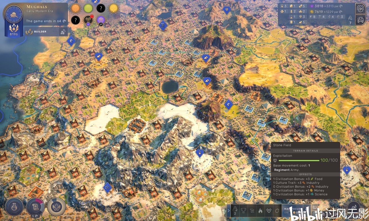 humankind三测全文明评测近现代篇莫卧儿