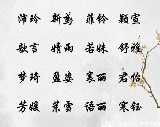 唐诗宋词姓林的女孩名字古风两个字诗经楚辞