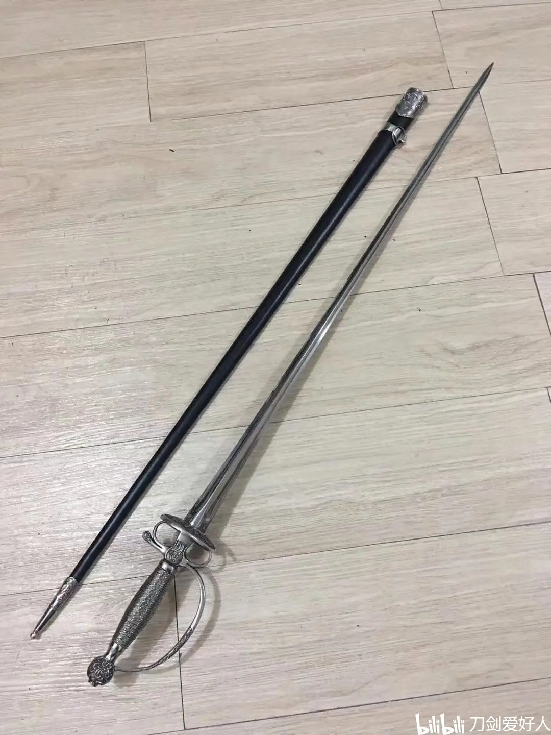 coldsteel美国冷钢 88sms 1060钢  西洋剑