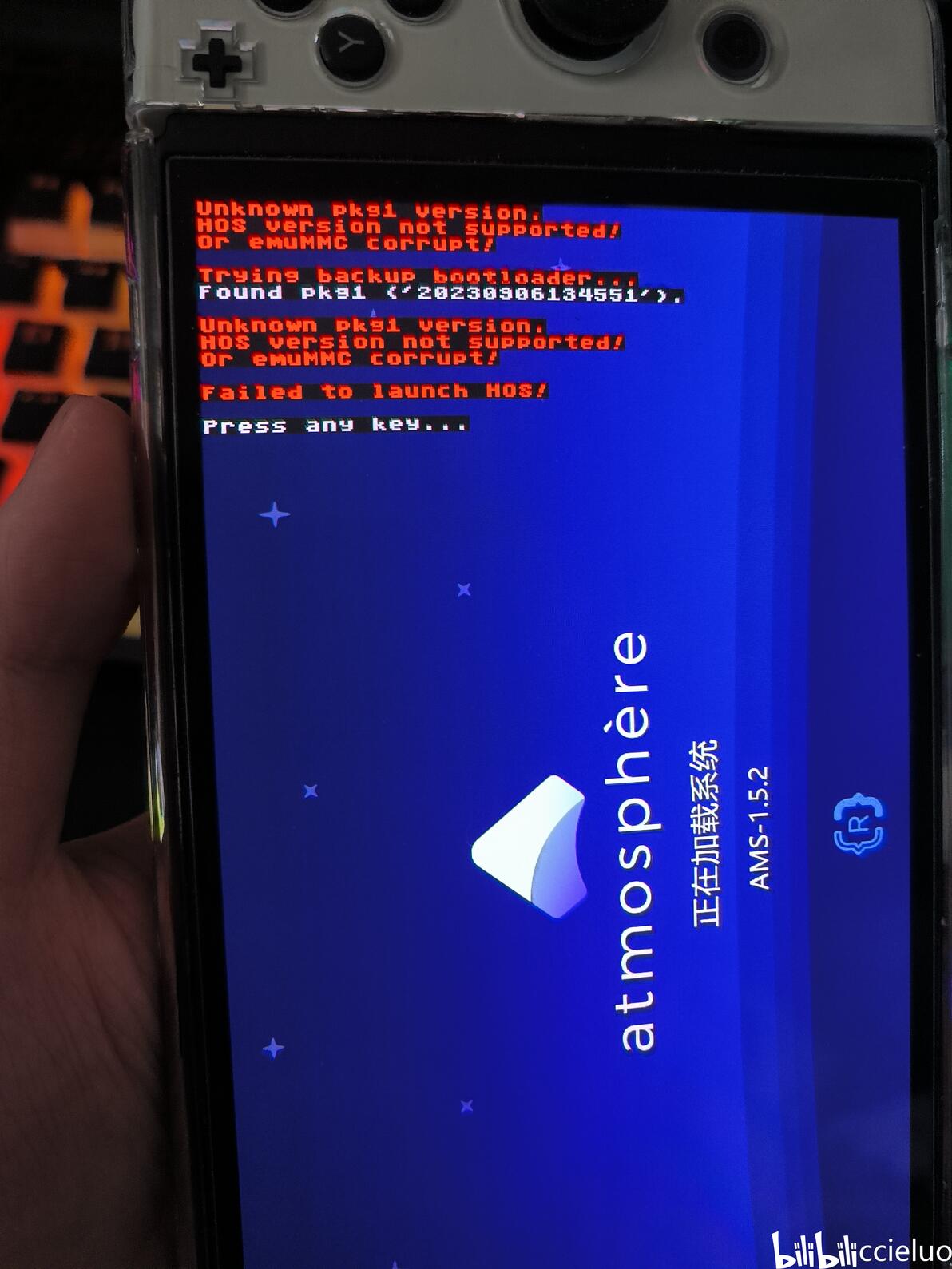 Switch 17 0 unknown pkg1 version 