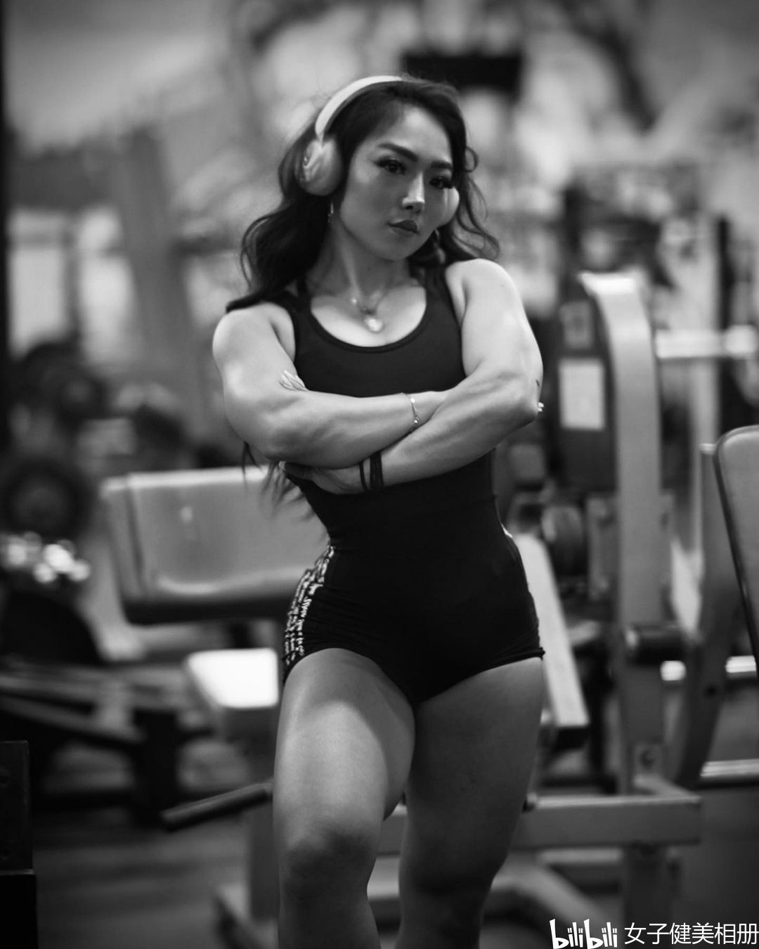 成熟韵味型的撸铁肌肉女！韩国筋肉美人--Yoon Joo Yeon - 哔哩哔哩