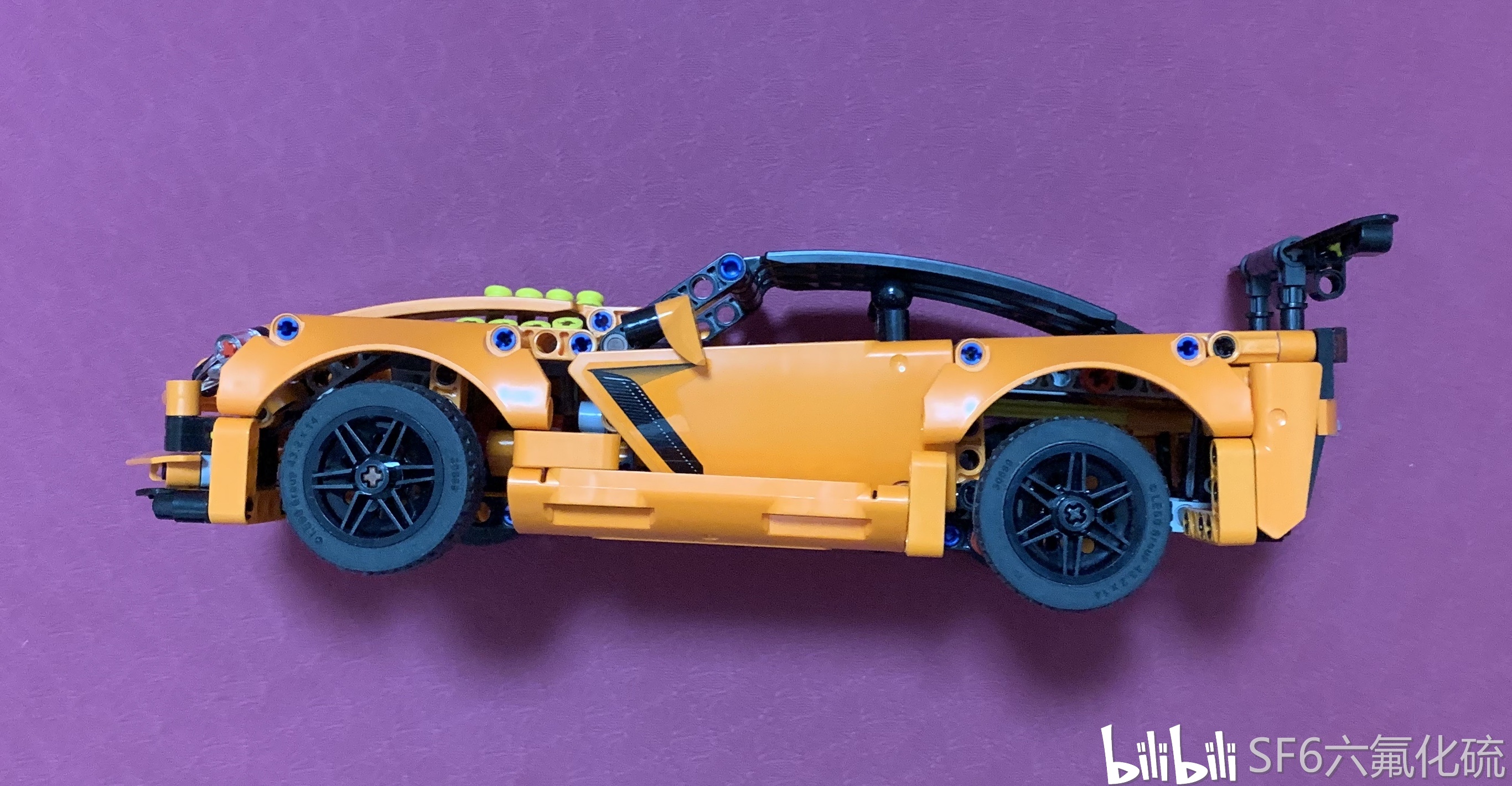 日常搭建lego乐高technic雪弗兰科尔维特42093搭建及简单测评