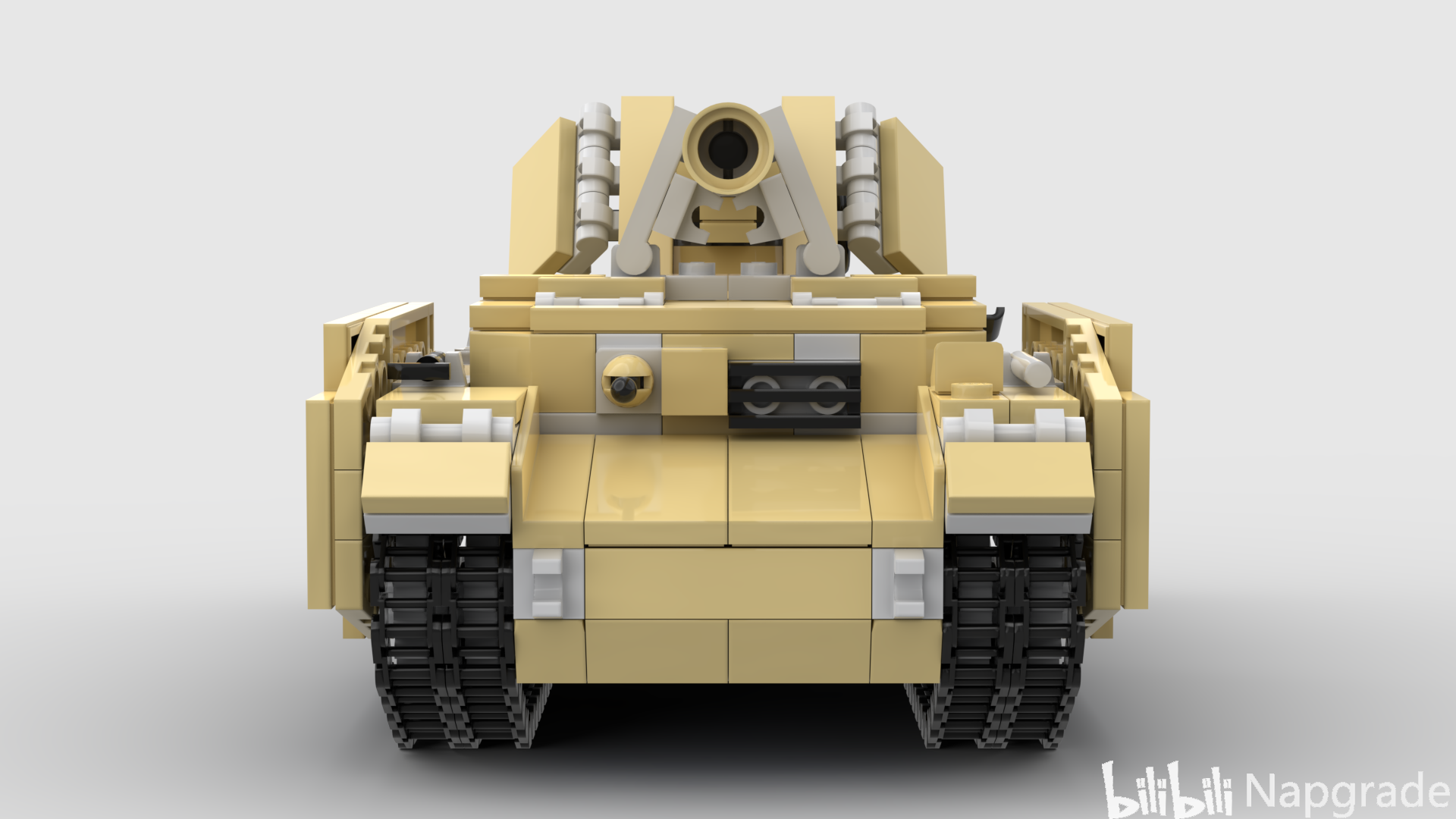 【乐高moc】pzkpfw iv ausf. wt 四号武器运载车(128mml61)