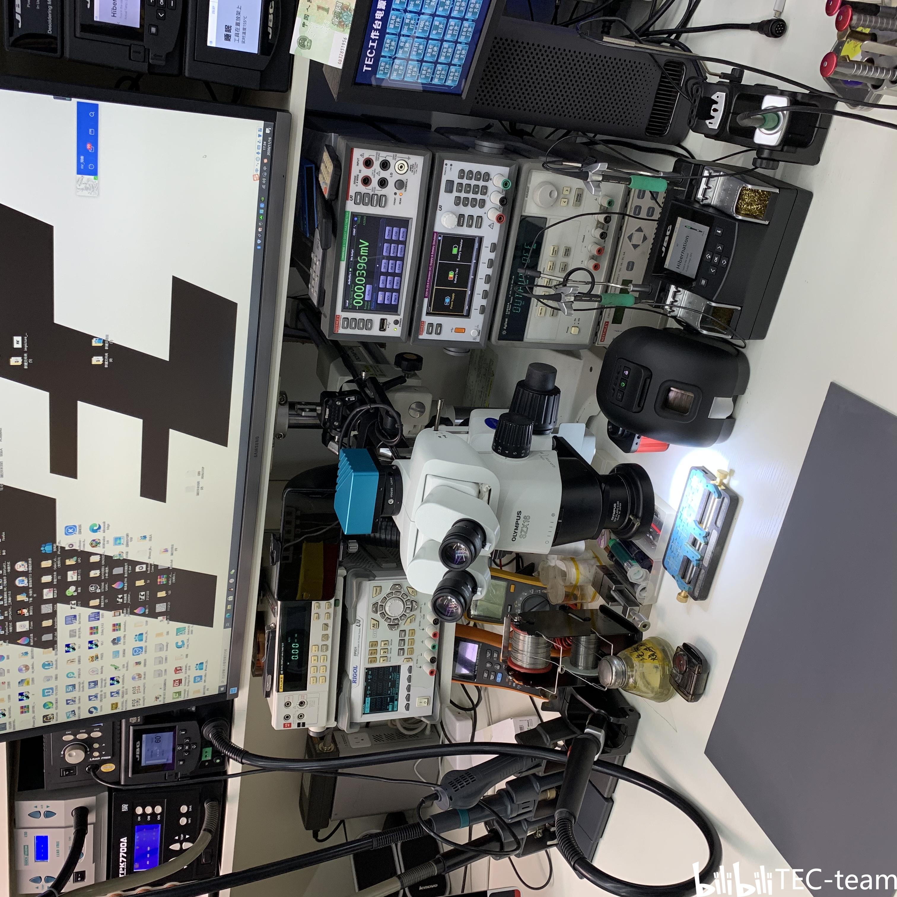 手机维修工作台布局更新