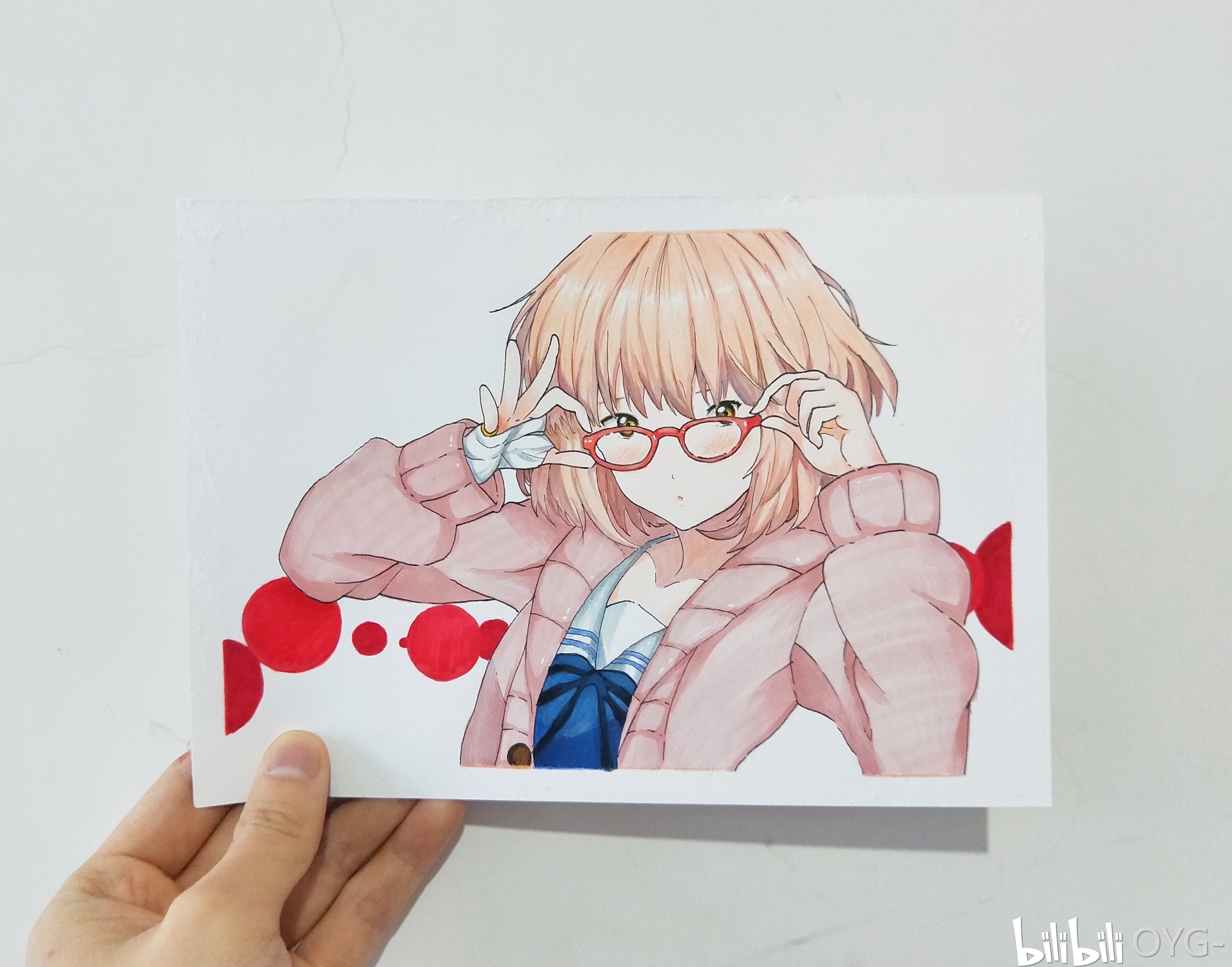 【马克笔 彩铅】| 栗山未来 宠粉第一集!(aa啊丧)