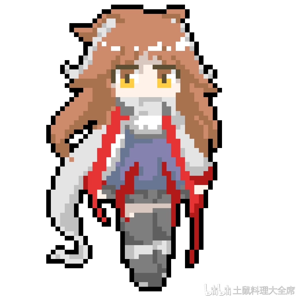 「明日方舟」干员像素画35)6666第二期!(算是吧)