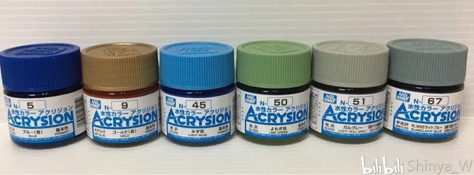 模型涂料 初心者必见 关于模型涂料的基础知识都在这里 种类须知与相形相性 哔哩哔哩