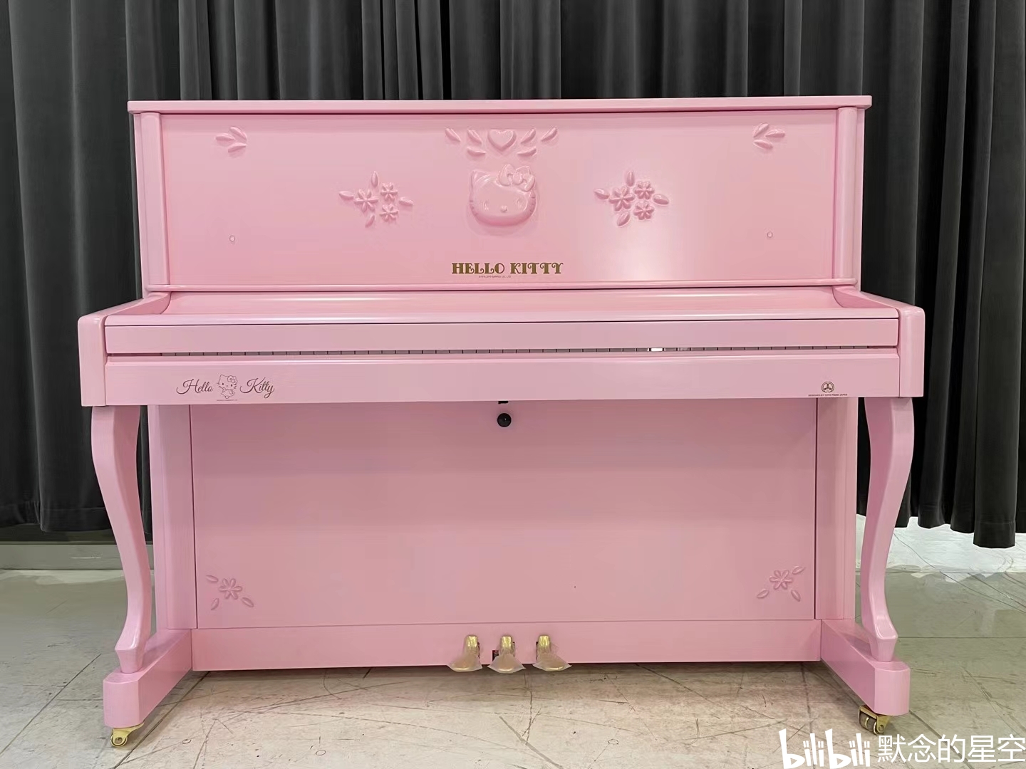 apollo 阿波罗钢琴】型号:hak123粉色确实好看,萌萌哒#钢琴# #纯音乐
